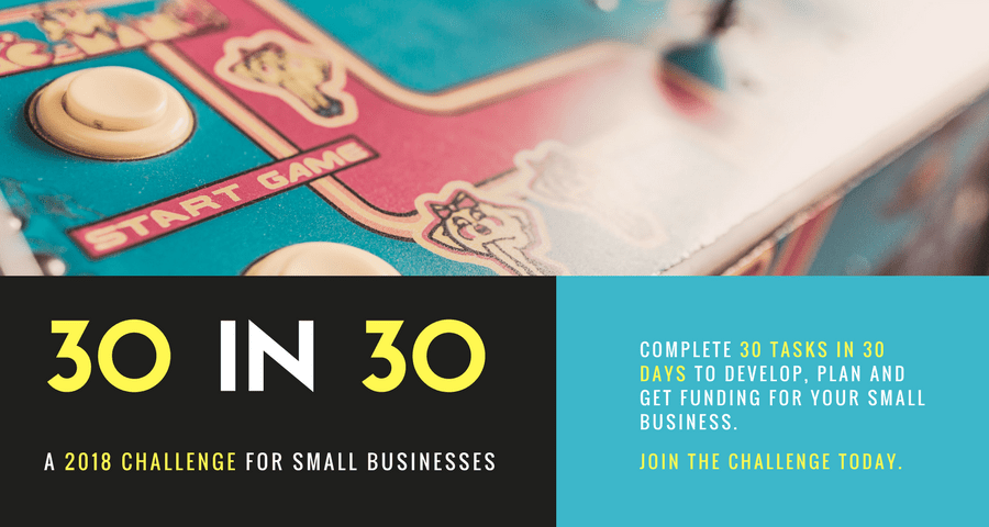 30 in 30 Business Challenge