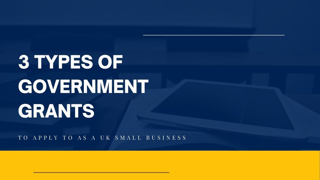 3 Types of Government Grants