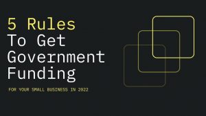 get government funding